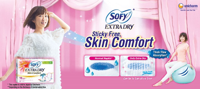 Your 1st Experience of Skin Comfort Extra Dry